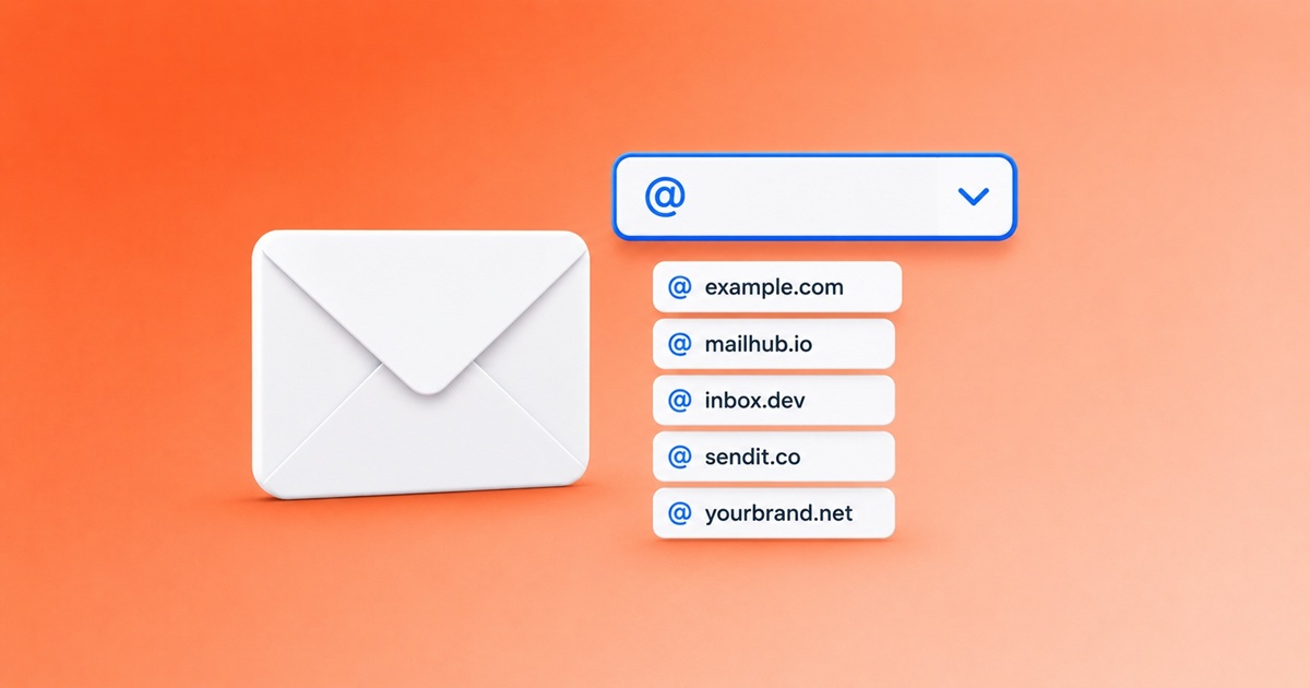 Gids voor e-mailgenerator met aangepast domein