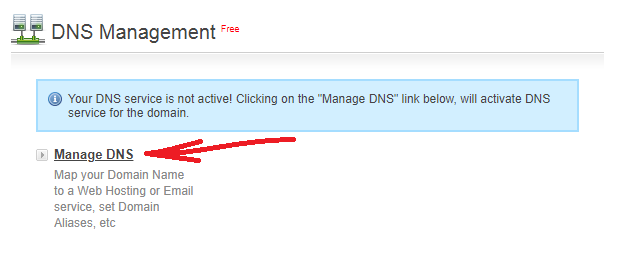 Het DNS-beheer vinden